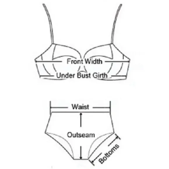 NEW Shade & Shore Snake Skin Print Bikini Set Triangle Top Cheeky Bottom Size M - Picture 12 of 12